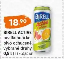 Terno BIRELL ACTIVE nealkoholické nabídka
