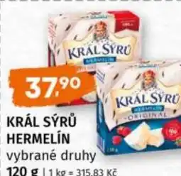 Terno KRÁL SÝRŮ HERMELÍN nabídka