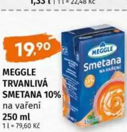 Terno Meggle trvanlivá smetana 10% nabídka