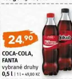 Terno COCA-COLA, Fanta nabídka