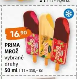 Terno PRIMA MROŽ vybrané druhy nabídka