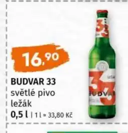 Terno BUDVAR 33 nabídka