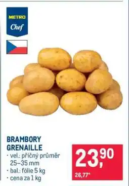Makro BRAMBORY GRENAILLE nabídka