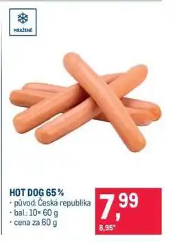 Makro HOT DOG 65 % nabídka