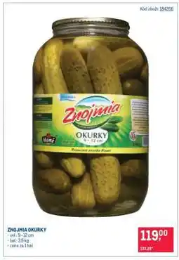 Makro Znojmia Okurky nabídka