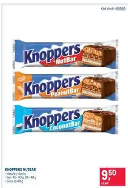 Makro Knoppers NutBar nabídka