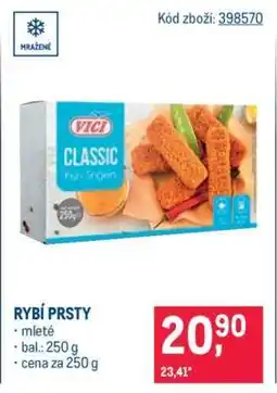Makro Rybí prsty nabídka