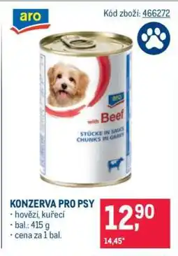 Makro Konzerva pro psy nabídka