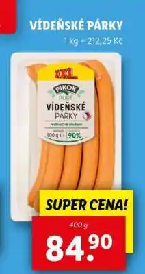 Lidl Vídeňské párky* • nabídka