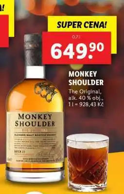 Lidl Monkey Shoulder nabídka