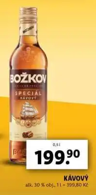 Lidl Božkov Speciál kávový nabídka