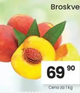 Kubík potraviny Broskve nabídka