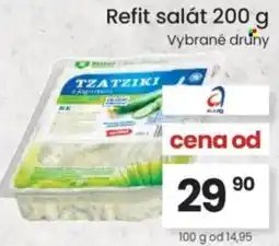 Kubík potraviny Refit salát nabídka