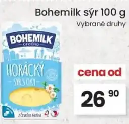 Kubík potraviny Bohemilk sýr nabídka