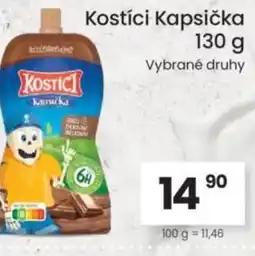 Kubík potraviny Kostíci Kapsička nabídka