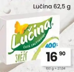 Kubík potraviny Lučina nabídka