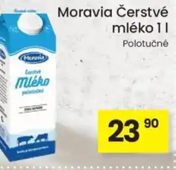 Kubík potraviny Moravia Čerstvé mléko nabídka