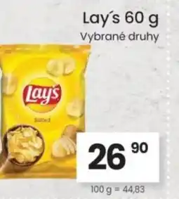 Kubík potraviny Lay's nabídka