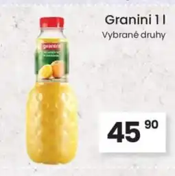 Kubík potraviny Granini nabídka