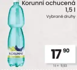 Kubík potraviny Korunní ochucená nabídka