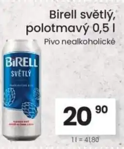 Kubík potraviny Birell světlý, polotmavý nabídka