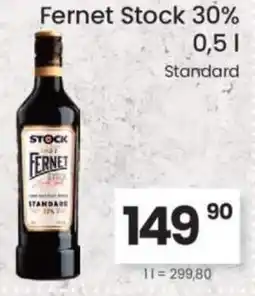 Kubík potraviny Fernet Stock 30% nabídka