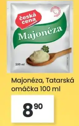 Kubík potraviny Majonéza, Tatarská omáčka nabídka
