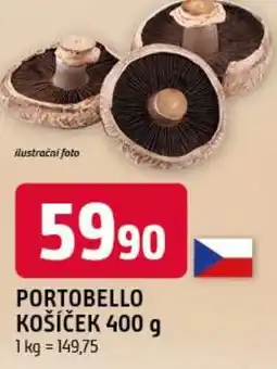 Trefa Portobello košíček nabídka