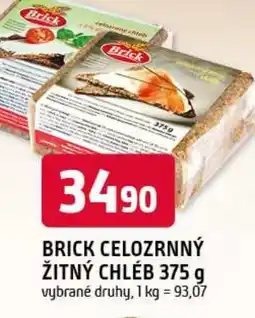 Trefa Brick celozrnný žitný chléb nabídka
