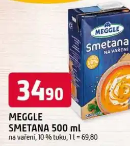Trefa Meggle smetana nabídka