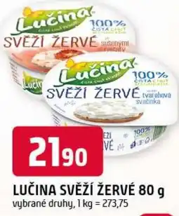 Trefa Lučina svěží žervé nabídka