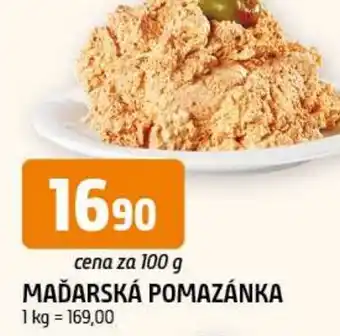 Trefa Maďarská pomazánka nabídka