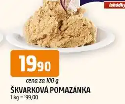 Trefa Škvarková pomazánka nabídka