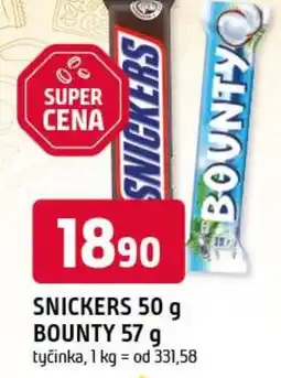 Trefa Snickers Bounty nabídka