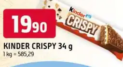 Trefa Kinder crispy nabídka