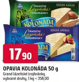 Trefa Opavia kolonáda nabídka