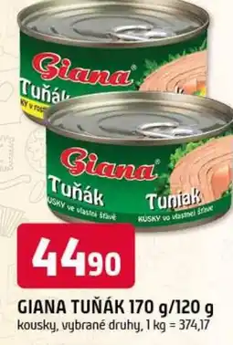 Trefa Giana tuňák nabídka