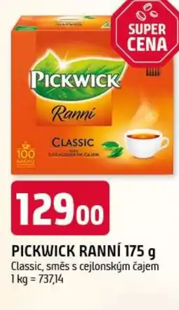 Trefa Pickwick ranní nabídka