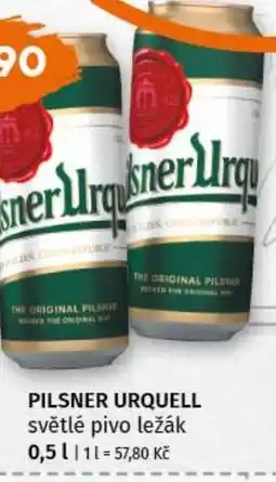 Trefa Pilsner urquell světlé pivo ležák nabídka