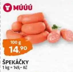Trefa Špekáčky nabídka