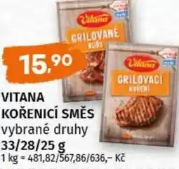 Trefa Vitana kořenicí směs nabídka