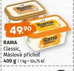 Trefa RAMA Classic, Máslová příchut nabídka