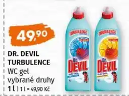 Trefa Dr. devil turbulence wc gel nabídka