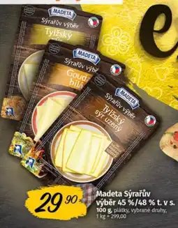 COOP TIP MADETA Sýrařův výběr 45 %/48 % t. v s nabídka