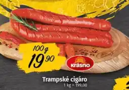 COOP TIP Trampské cigáro nabídka