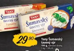 COOP TIP Tany Šumavský tavený sýr nabídka