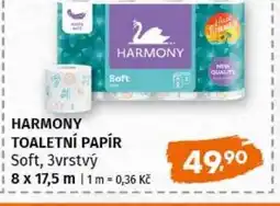 Trefa Harmony toaletní papír nabídka