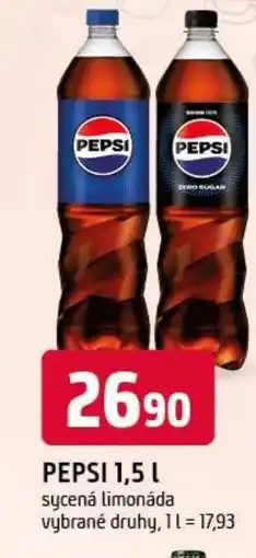 Trefa Pepsi nabídka