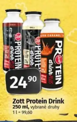 COOP TIP Zott Protein Drink nabídka