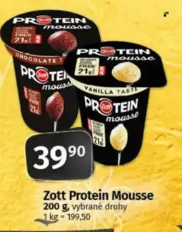 COOP TIP Zott Protein Mousse nabídka